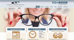 Desktop Screenshot of cfeyecare.com